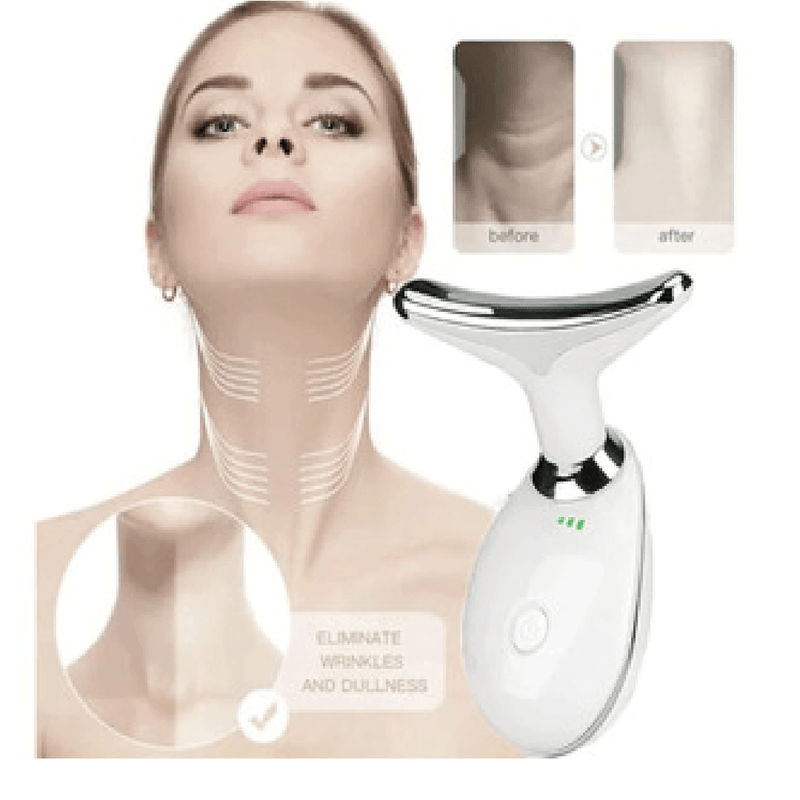 MASAJEADOR FACIAL CON LUZ LED